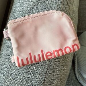 lululemon athletica Pink Pouch